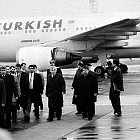 Турският президент Тургут Йозал на посещение в България