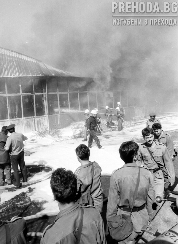 Пожар в складовете на Булгарплод