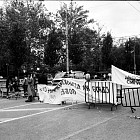 Гражданско неподчинение в Софийски Университет. Протест против фалшификацията на изборите