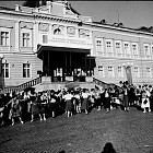Митинг на БСП в подкрепа на правителството на Луканов