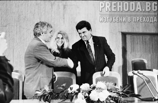 Среща на кмета Янчулев и президента Желев с жители на Бояна