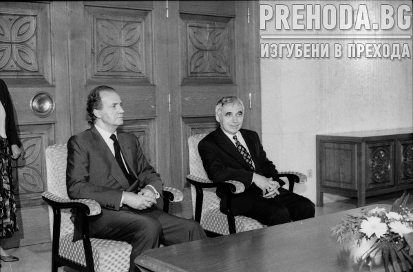 Посещение на испанския крал Хуан Карлос по покана на Жельо Желев