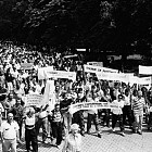 Протест на Миньори от „Марица изток“