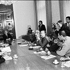 Президентът Желев се среща с интелектуалци