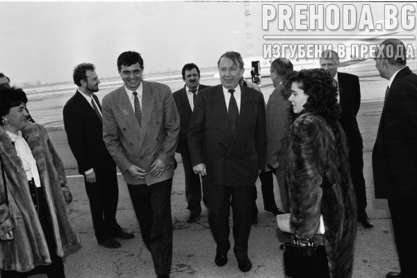 Белгийският министър Жорж Шабер на посещение в София