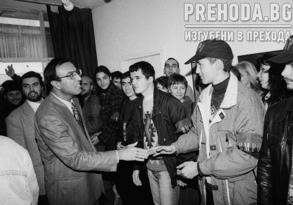 Петър Стоянов се среща със студенти от Художествената академия