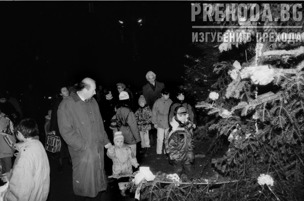 Стефан Софиянски пали новогодишната елха