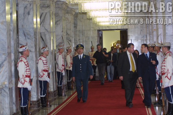 ПРЕЗИДЕНТИТЕ НА МАКЕДОНИЯ И БЪЛГАРИЯ -СРЕЩА