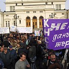 Протест на занаятчииските задруги против данаците