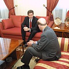 Президентът Георги Първанов се среща с премиера Сакскобурготски