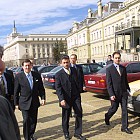 Шефът на НАТО Лорд  Робъртсън -  посещение