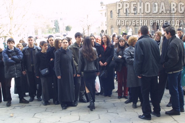 Президентът Георги Първанов се среща с ученици за матурата
