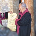 СУ Симон Перец, удостоен със званието Доктор хонорис кауза