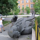 Перник - статуята на Георги Димитров