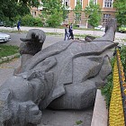 Перник - статуята на Георги Димитров