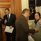 Магистрати  - присъстват Президентът Георги Първанов, Гл.прокурор филчев и Министърът на правосъдието (11.10.2002)