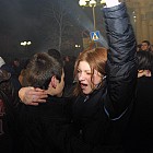 Посрещане на новата 2003 -та година на площада