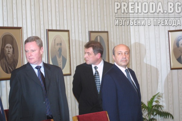 Президентът Георги Първанов се среща с Руския  външен министър