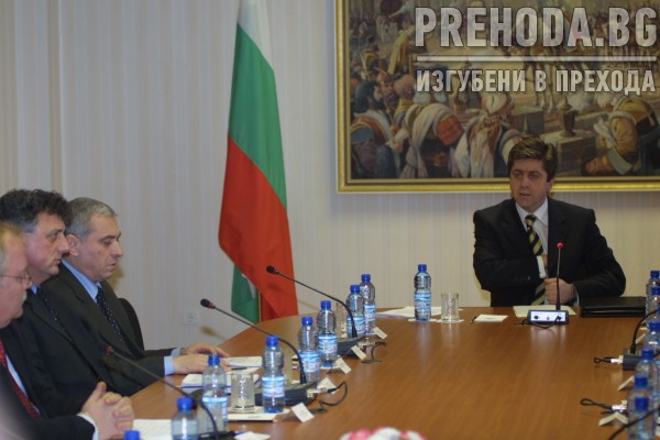 Президентът Георги Първанов се среща с медиини шефове