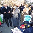 Протест на служители на  БТА