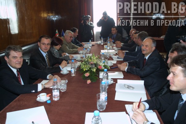 Главният прокурор Филчев се среща с лидера на БСП  Сергей Станишев
