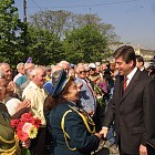 Пети май - честване пред Паметникът на незнайния воин и пред Паметника на съветската армия