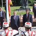 Президентът Георги Първанов посреща Стипе Месич-президент на Хърватска