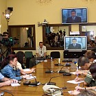 Министерство на външните работи пресконференция със Соломон Паси 2004.7