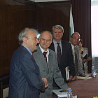 Италиански прокурор-борец срещу италианската мафия среща с Филчев 2004.7