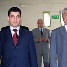 Среща на министър Велчев, Петканов и Бойко Борисов 2004.8