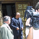 Среща на министър Велчев, Петканов и Бойко Борисов 2004.8