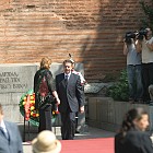 Посещение на президента на Македония-посрещане 2004.8