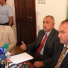 Среща на Бойко Борисов с министърът на правосъдието и военната прокоратура 2004.9