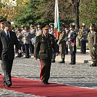 Министрите на отбраната на България и Румъния-среща 2004.10
