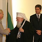 Президентът Първанов връчва орден на Патриарх Максим 2004.11