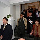 НС-среща на новото време с лидерите на КНСБ и Подкрепа 2004.11