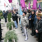 Протест на енергетици 2004.12