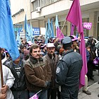 Протест на енергетици 2004.12