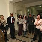 ДСБ-журналисти на чаша вино за края на годината 2004.12