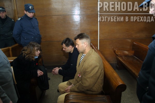 Подсъдимите по делото за убийството на Андрей Луканов 2004.3