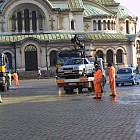 Фирма Волф мие улиците на София 2004.4