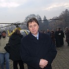 Емил Кюлев дарява медицински хелекоптер - банка ДСК 2004.1