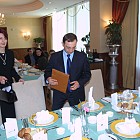 Среща ЦЕФТА - Министър Василев и Саша Безуханова 2004.1