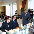 Среща ЦЕФТА - Министър Василев и Саша Безуханова 2004.1