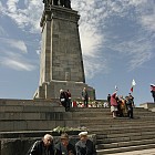 ЧЕСТВАНЕ НА ДЕВЕТИ МАЙ ПРЕД ПАМЕТНИКА НА ЧЕРВЕНАТА АРМИЯ