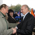 ПРЕДИЗБОРЕН МИТИНГ НА КАНДИДАТ-ПРЕЗИДЕНТА Н. БЕРОНОВ